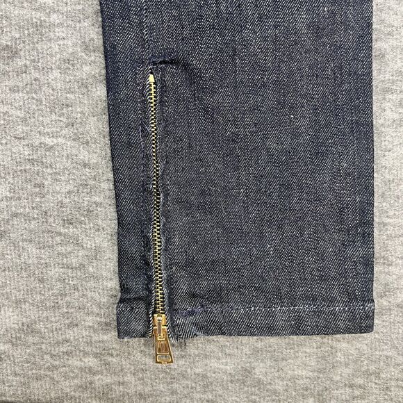 Exte Jean Pants Women's Size 26 Black Lace & Beads Made in Italy - Picture 11 of 16